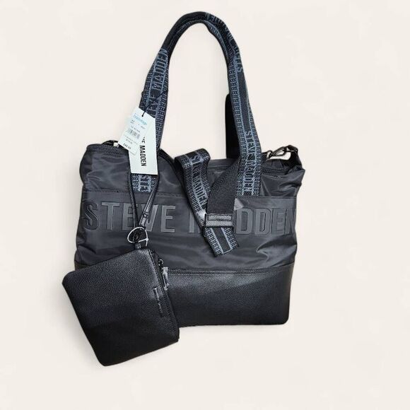 Steve Madden  BLACK BGYMM WEEKENDER - Picture 1 of 7